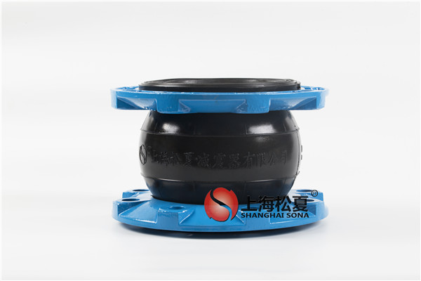 DN150球墨法蘭NRB材質橡膠接頭耐油性好